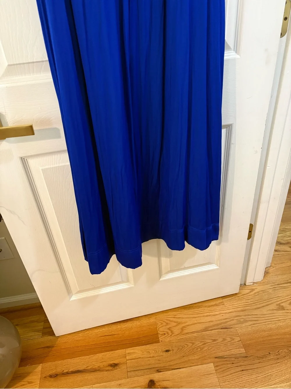 Banana Republic Sleeveless V-Neck Maxi Dress in Cobalt Blue - Picture 8 of 9